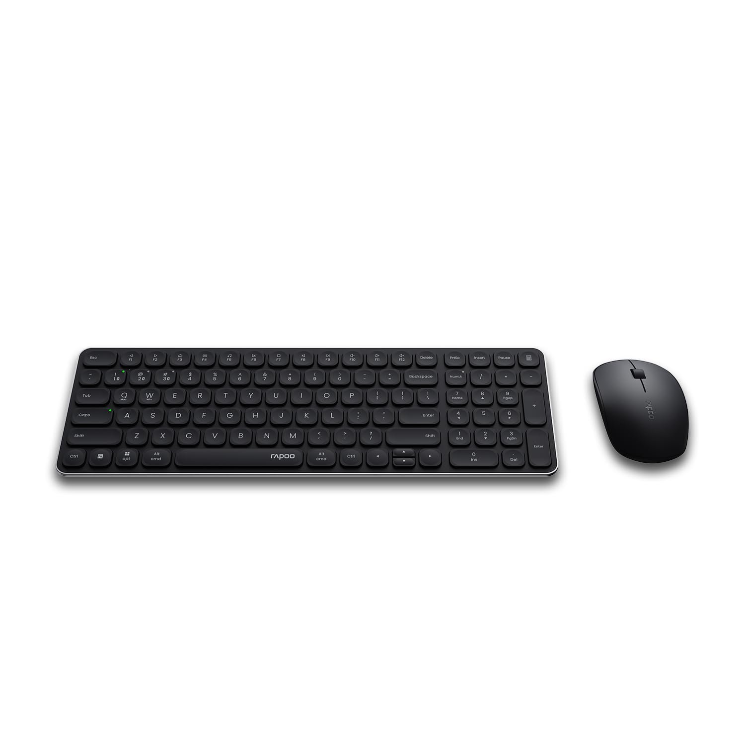Illustrative English QWERTY keyboard layout